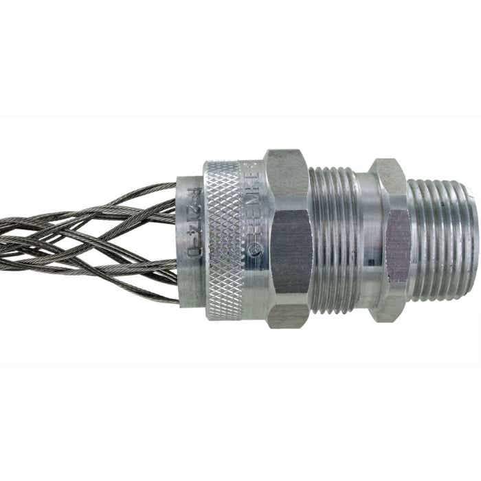 Aluminum Cord Grip 3/4" .438-.500" With Mesh RSR-208-E