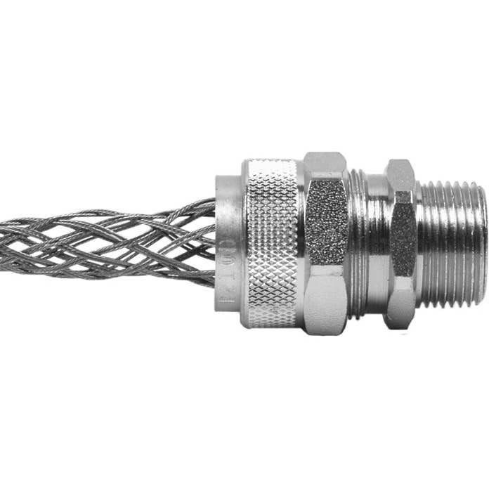 RSR-1007-E Aluminum Cord Grip 1/2" .375-.438" With Mesh