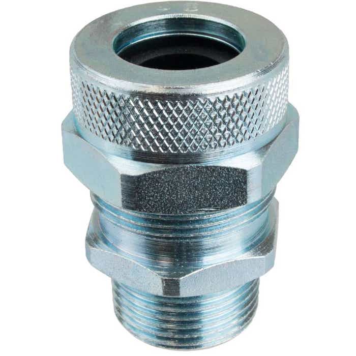 3/4" NPT Steel Cord Grip Cable Gland .688"-.812" Cable Range RSRS-213 3/4" NPT Steel Cord Grip Cable Gland .688"-.812" Cable Range RSRS-213