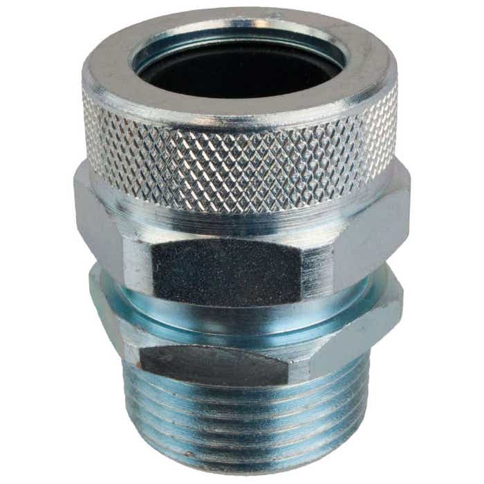 1" NPT Steel Cord Grip Cable Gland .500"-.625" Cable Range RSRS-310 1" NPT Steel Cord Grip Cable Gland .500"-.625" Cable Range RSRS-310