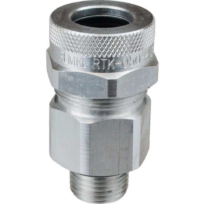 1/2" Metal Clad Teck Cable Connector RTK-050-2 1/2" Metal Clad Teck Cable Connector RTK-050-2
