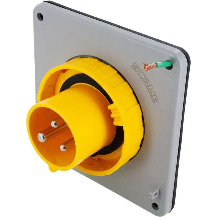 320B4W Pin And Sleeve Inlet 20 Amp 2 Pole 3 Wire 320B4W Pin And Sleeve Inlet 20 Amp 2 Pole 3 Wire