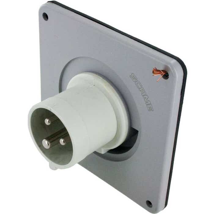320B5S Pin And Sleeve Inlet 20 Amp 2 Pole 3 Wire 320B5S Pin And Sleeve Inlet 20 Amp 2 Pole 3 Wire