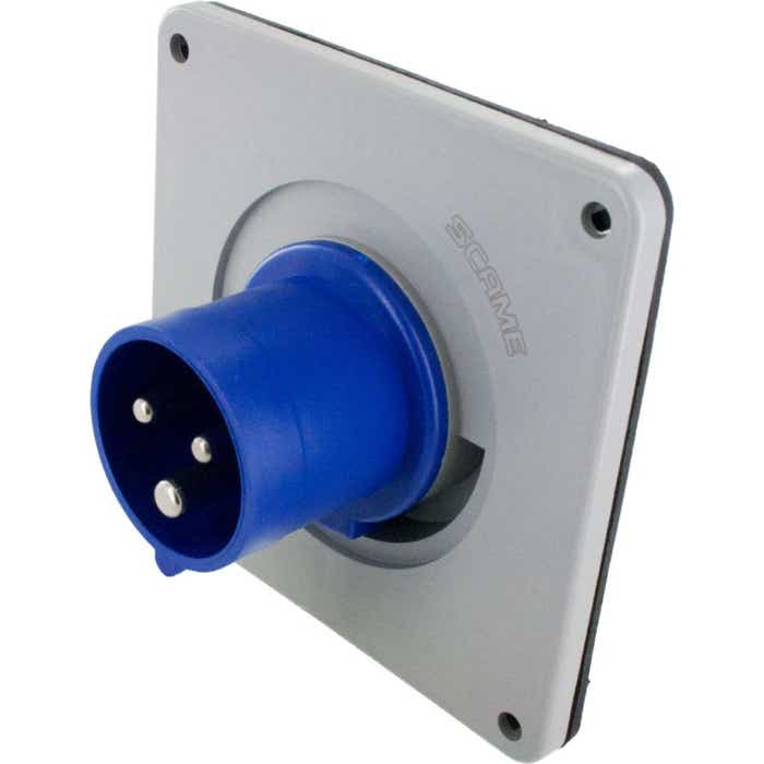320B6S Pin And Sleeve Inlet 20 Amp 2 Pole 3 Wire 320B6S Pin And Sleeve Inlet 20 Amp 2 Pole 3 Wire