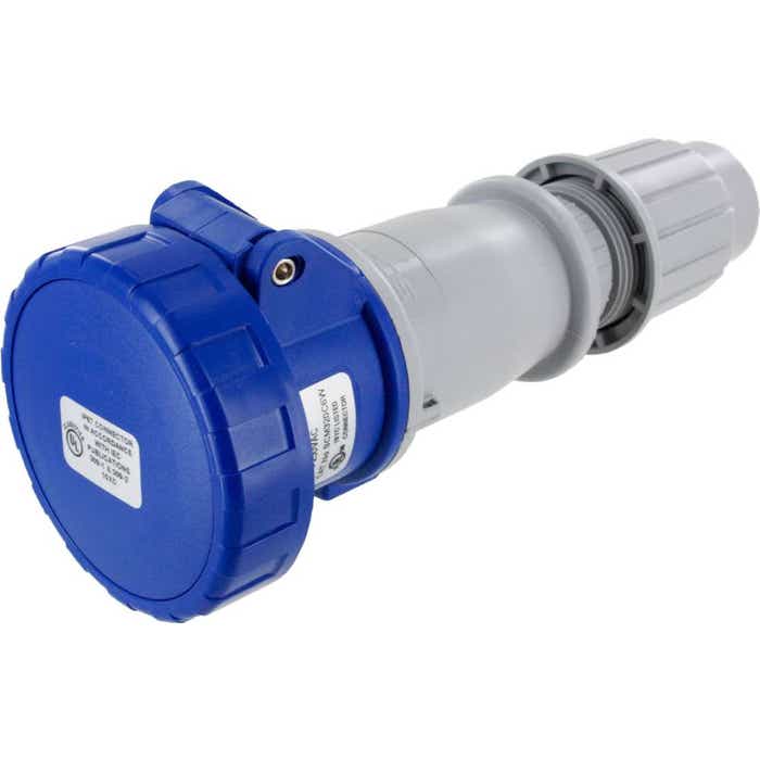 320C6W Pin And Sleeve Connector 20 Amp 2 Pole 3 Wire 320C6W Pin And Sleeve Connector 20 Amp 2 Pole 3 Wire