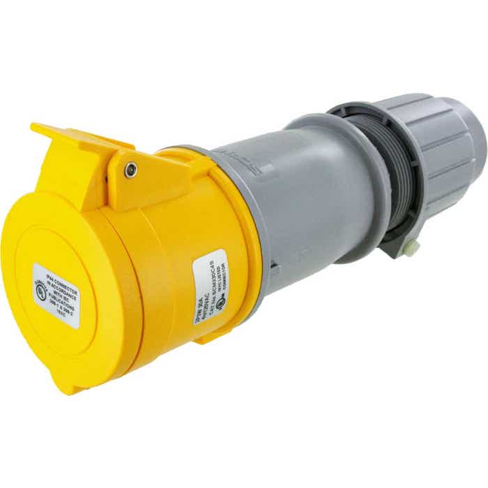 330C4S Pin And Sleeve Connector 30 Amp 2 Pole 3 Wire 330C4S Pin And Sleeve Connector 30 Amp 2 Pole 3 Wire