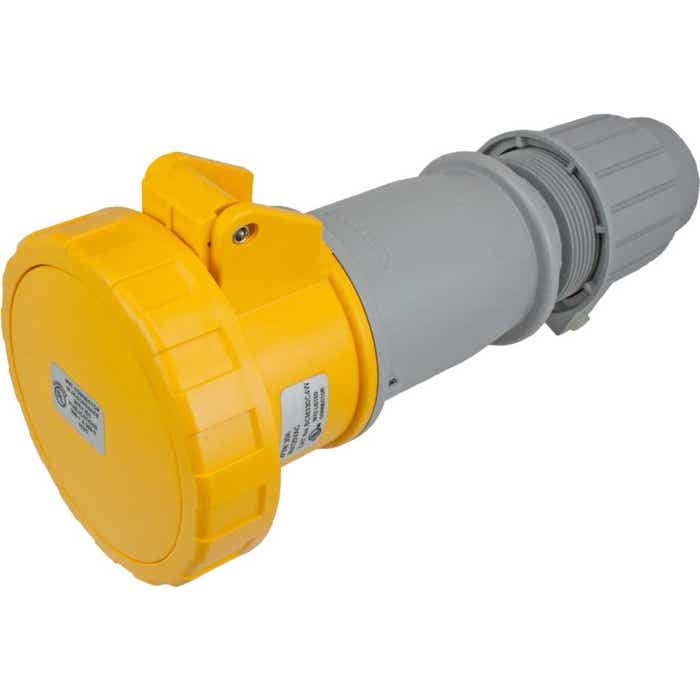 330C4W Pin And Sleeve Connector 30 Amp 2 Pole 3 Wire 330C4W Pin And Sleeve Connector 30 Amp 2 Pole 3 Wire