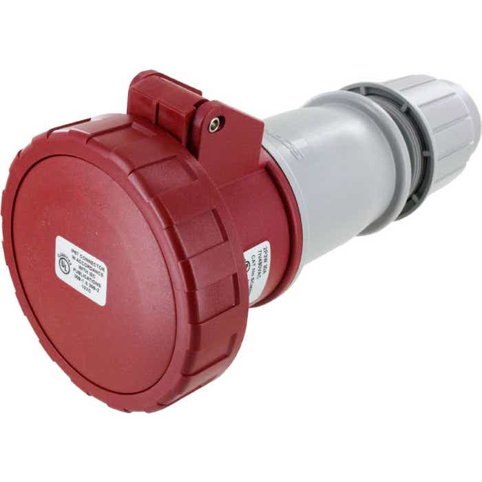 330C7W Pin And Sleeve Connector 30 Amp 2 Pole 3 Wire 330C7W Pin And Sleeve Connector 30 Amp 2 Pole 3 Wire