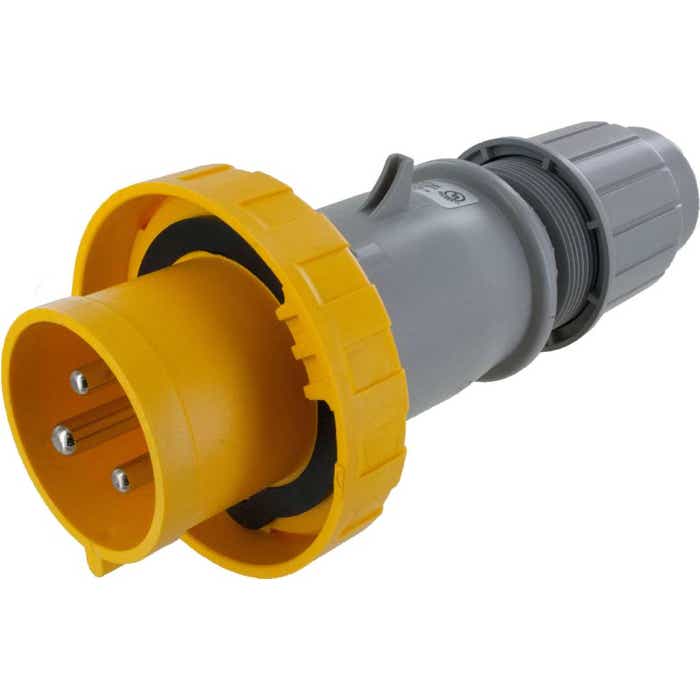 330P4W Pin And Sleeve Plug 30 Amp 2 Pole 3 Wire 330P4W Pin And Sleeve Plug 30 Amp 2 Pole 3 Wire