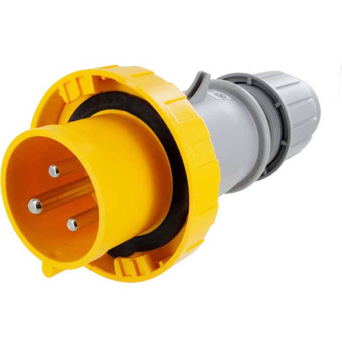 332P4W Pin And Sleeve Plug 32 Amp 2 Pole 3 Wire 332P4W Pin And Sleeve Plug 32 Amp 2 Pole 3 Wire