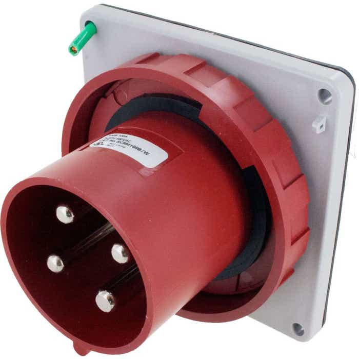 4100B7W Pin And Sleeve Inlet 100 Amp 3 Pole 4 Wire 4100B7W Pin And Sleeve Inlet 100 Amp 3 Pole 4 Wire