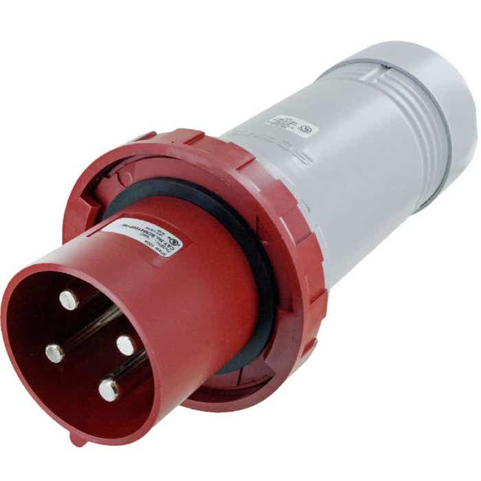 4100P6W Pin And Sleeve Plug 100 Amp 3 Pole 4 Wire 4100P6W Pin And Sleeve Plug 100 Amp 3 Pole 4 Wire