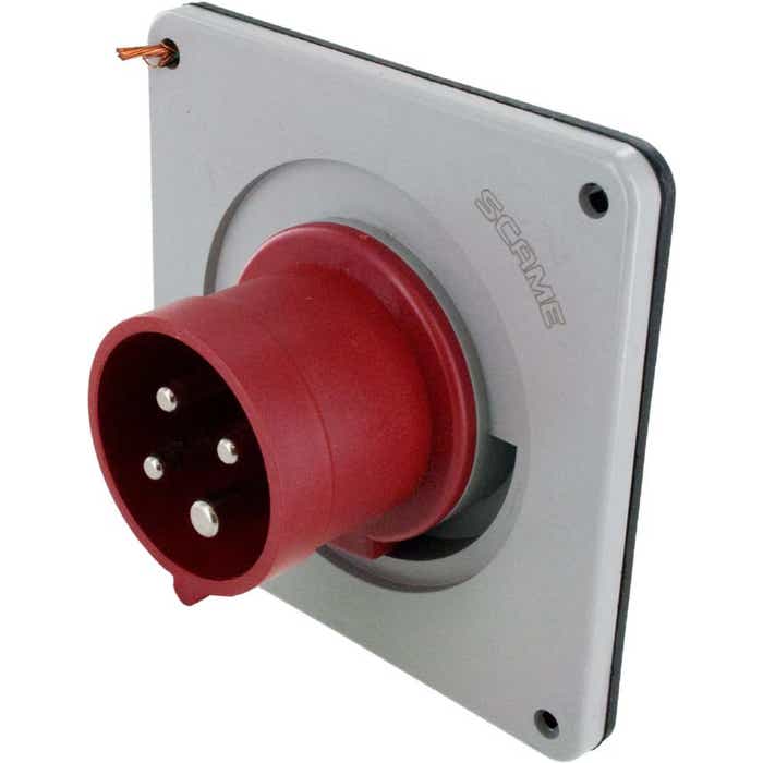 420B7S Pin And Sleeve Inlet 20 Amp 3 Pole 4 Wire 420B7S Pin And Sleeve Inlet 20 Amp 3 Pole 4 Wire