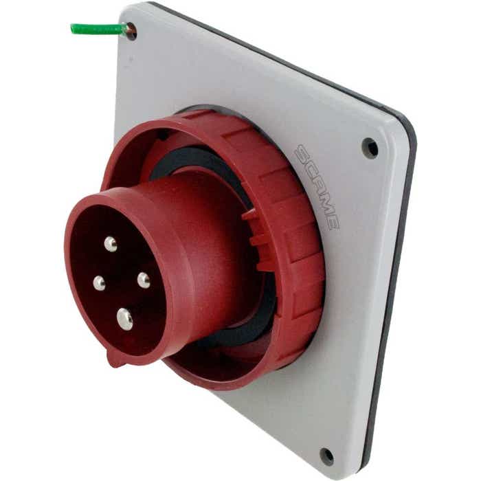 420B7W Pin And Sleeve Inlet 20 Amp 3 Pole 4 Wire 420B7W Pin And Sleeve Inlet 20 Amp 3 Pole 4 Wire