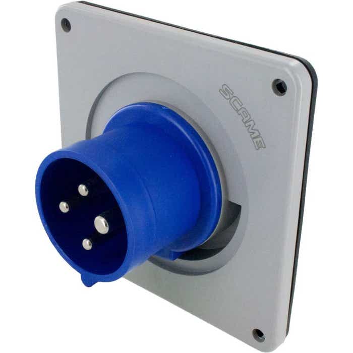 420B9S Pin And Sleeve Inlet 20 Amp 3 Pole 4 Wire 420B9S Pin And Sleeve Inlet 20 Amp 3 Pole 4 Wire