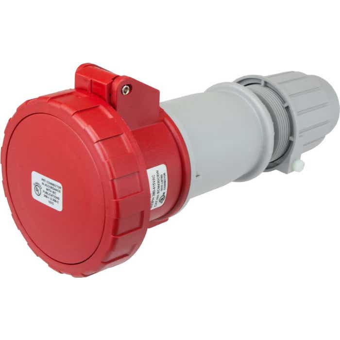 430C6W Pin And Sleeve Connector 30 Amp 3 Pole 4 Wire 430C6W Pin And Sleeve Connector 30 Amp 3 Pole 4 Wire