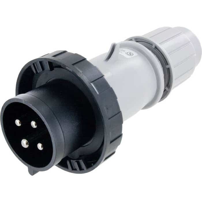 430P5W Pin And Sleeve Plug 30 Amp 3 Pole 4 Wire