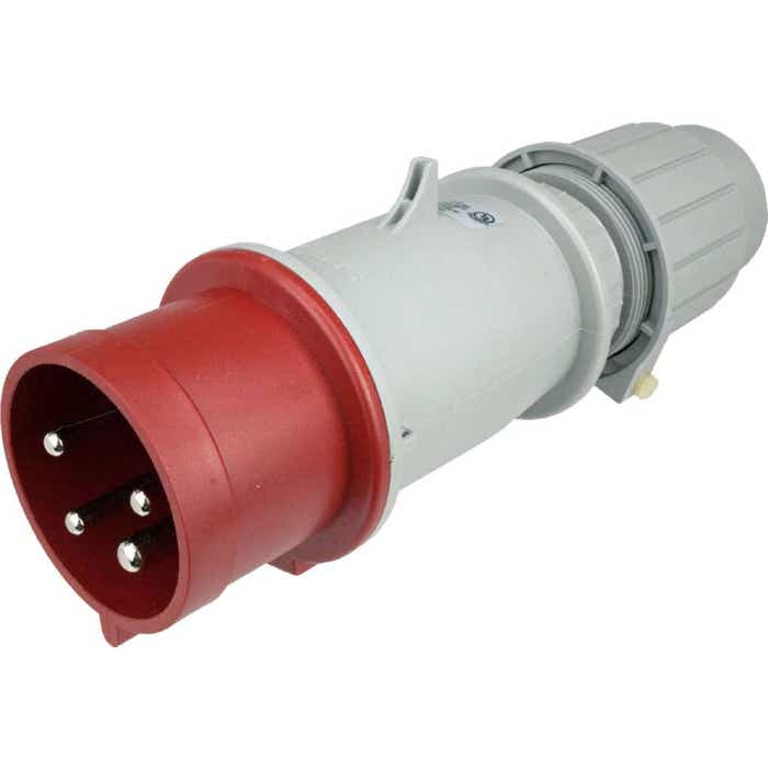 430P6S Pin And Sleeve Plug 30 Amp 3 Pole 4 Wire 430P6S Pin And Sleeve Plug 30 Amp 3 Pole 4 Wire