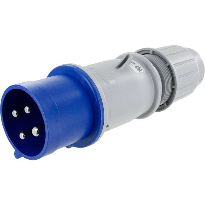 430P9S Pin And Sleeve Plug 30 Amp 3 Pole 4 Wire 430P9S Pin And Sleeve Plug 30 Amp 3 Pole 4 Wire