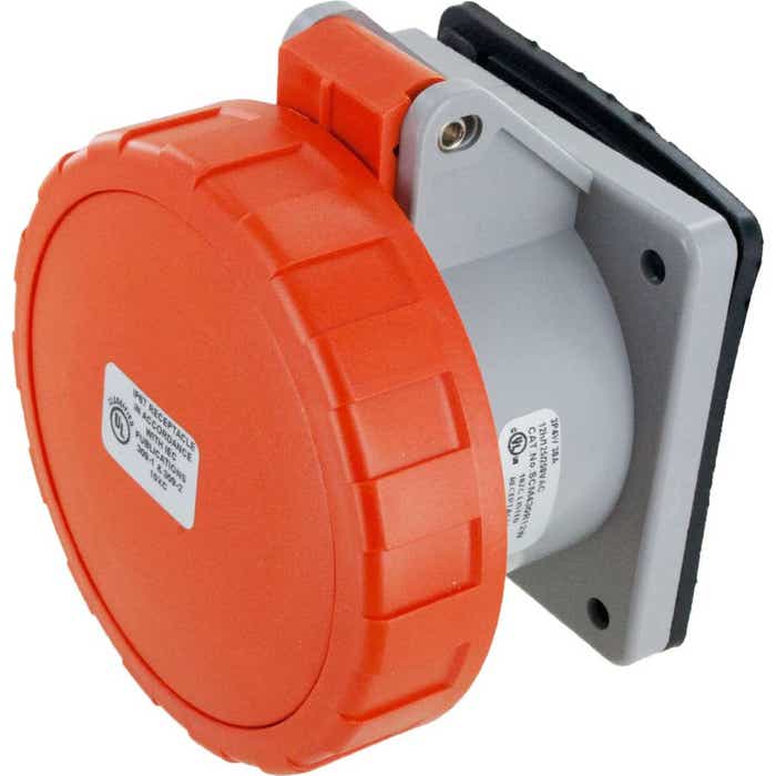 430R12W Pin And Sleeve Receptacle 30 Amp 3 Pole 4 Wire 430R12W Pin And Sleeve Receptacle 30 Amp 3 Pole 4 Wire