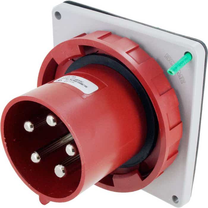5100B7W Pin And Sleeve Inlet 100 Amp 4 Pole 5 Wire 5100B7W Pin And Sleeve Inlet 100 Amp 4 Pole 5 Wire