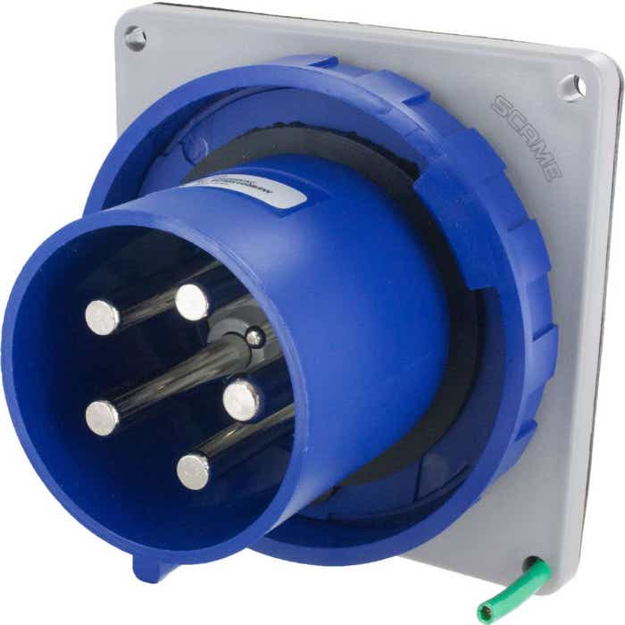 5100B9W Pin And Sleeve Inlet 100 Amp 4 Pole 5 Wire 5100B9W Pin And Sleeve Inlet 100 Amp 4 Pole 5 Wire