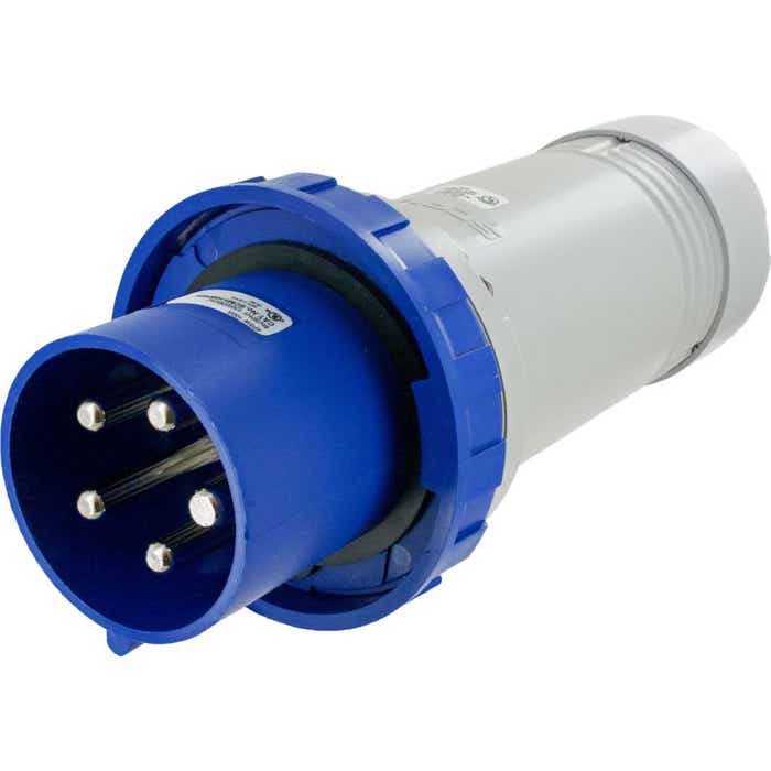 5100P9W Pin And Sleeve Plug 100 Amp 4 Pole 5 Wire 5100P9W Pin And Sleeve Plug 100 Amp 4 Pole 5 Wire