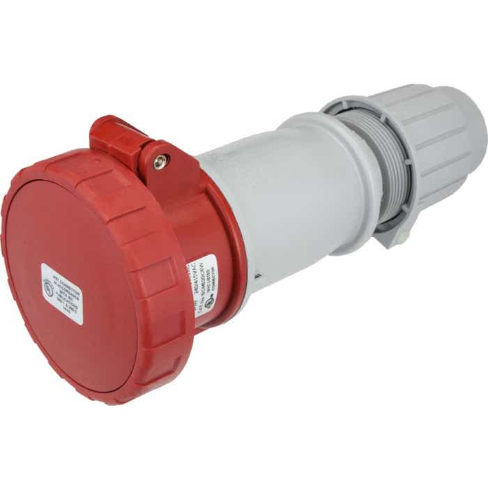 520C6W Pin And Sleeve Connector 20 Amp 4 Pole 5 Wire 520C6W Pin And Sleeve Connector 20 Amp 4 Pole 5 Wire