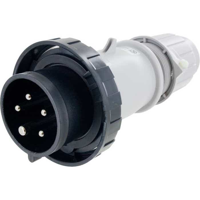 520P5W Pin And Sleeve Plug 20 Amp 4 Pole 5 Wire 520P5W Pin And Sleeve Plug 20 Amp 4 Pole 5 Wire