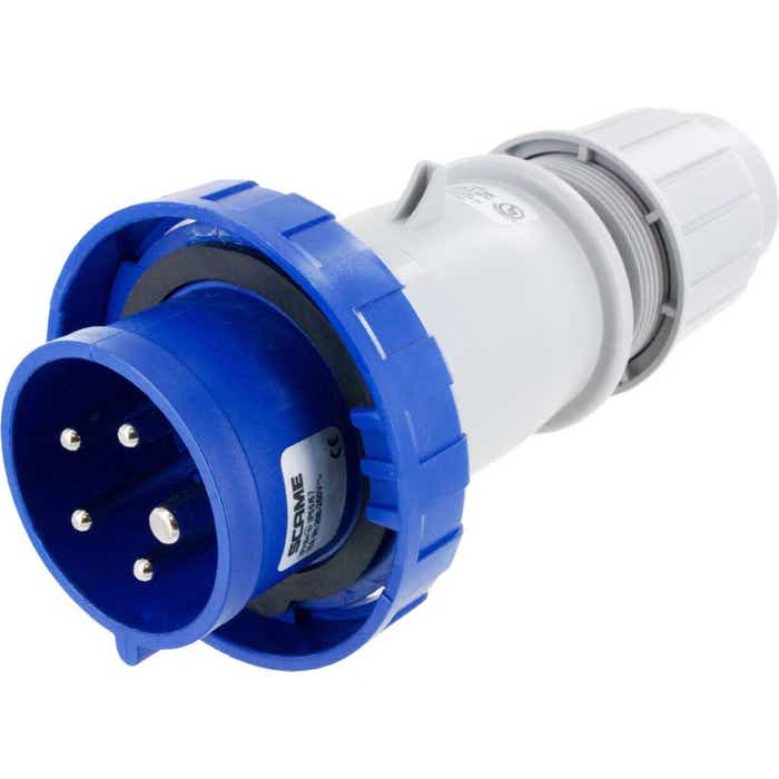 520P9W Pin And Sleeve Plug 20 Amp 4 Pole 5 Wire 520P9W Pin And Sleeve Plug 20 Amp 4 Pole 5 Wire