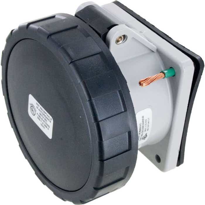 530R5W Pin And Sleeve Receptacle 30 Amp 4 Pole 5 Wire