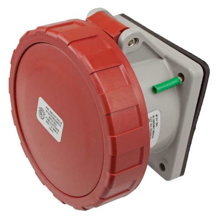 530R6W Pin And Sleeve Receptacle 30 Amp