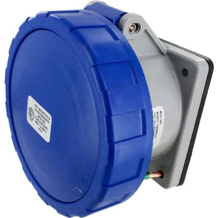 530R9W Pin And Sleeve Receptacle 30 Amp