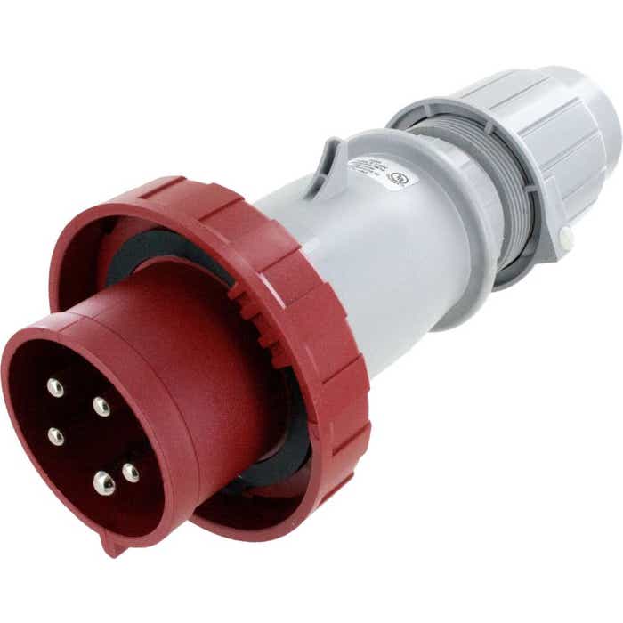 532P6W Pin And Sleeve Plug 32 Amp 4 Pole 5 Wire 532P6W Pin And Sleeve Plug 32 Amp 4 Pole 5 Wire
