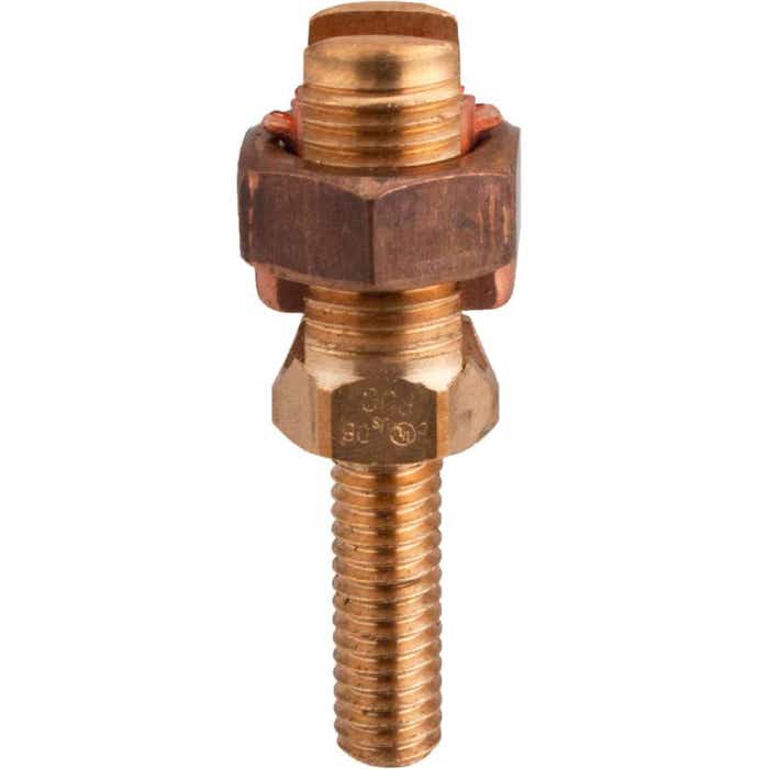 Service Post Connector Male Two Cables #12 - #8 Awg Long Post SCS0A1 Service Post Connector Male Two Cables #12 - #8 Awg Long Post SCS0A1