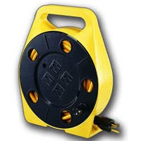 4 PLUG CORD REEL 25' 16/3 4 PLUG CORD REEL 25' 16/3