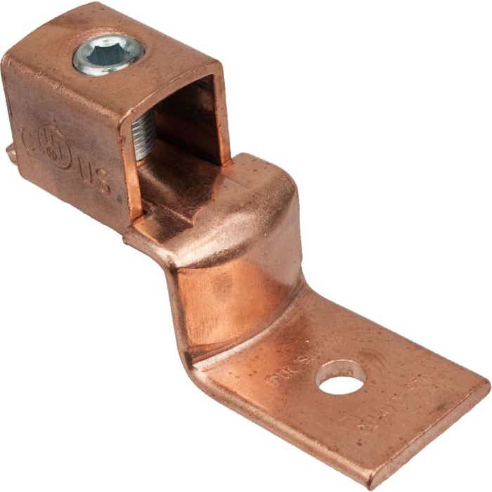 SLU400 Copper Solderless Lug 4/0 Awg - 500MCM