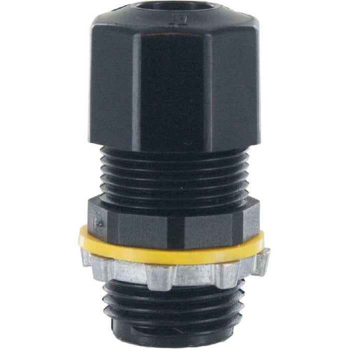 1/2" Nylon Spiro Connectors Black SPG50-1030 1/2" Nylon Spiro Connectors Black SPG50-1030