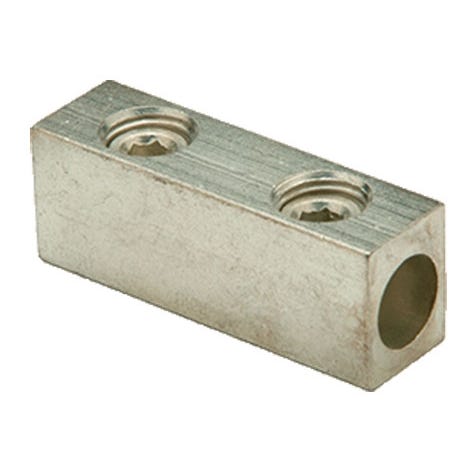 Aluminum Splicer Reducer #6-250 MCM SR2502 Aluminum Splicer Reducer #6-250 MCM SR2502