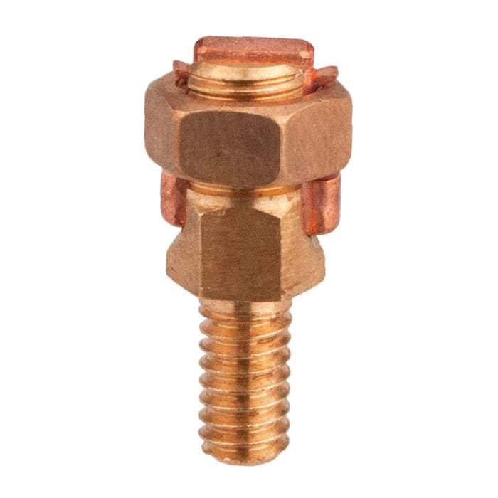 Service Post Connector Male One Cable #12 - #8 AWG SSS0