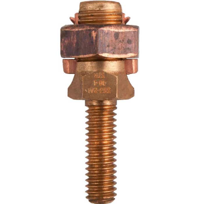 Service Post Connector Male One Cable #10 - #4 AWG Long Post SSS2A1 Service Post Connector Male One Cable #10 - #4 AWG Long Post SSS2A1
