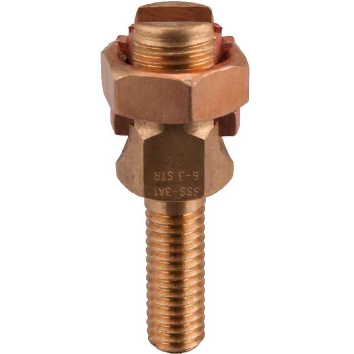 Service Post Connector Male One Cable #6 - #3 AWG Long Post SSS-3A1 Service Post Connector Male One Cable #6 - #3 AWG Long Post SSS-3A1