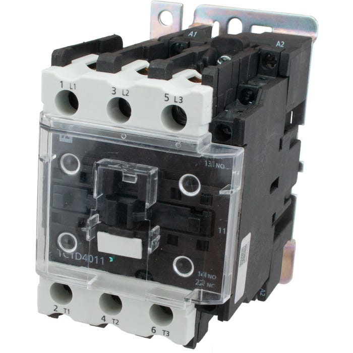 3 Pole Contactor 40 Amp 1 N/O - 1 N/C 24 Volt AC Coil TC1D4011B7