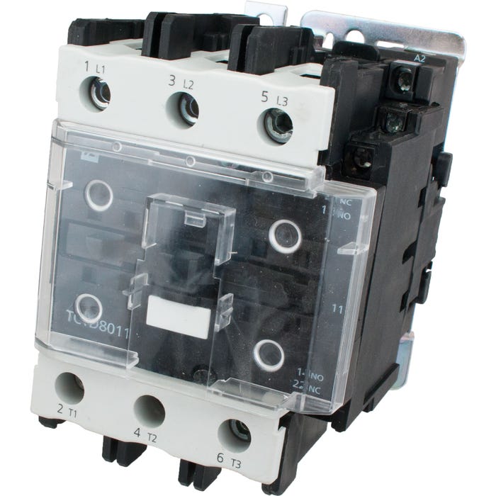 3 Pole Contactor 80 Amp 1 N/O - 1 N/C 120 Volt AC Coil TC1D8011G7 3 Pole Contactor 80 Amp 1 N/O - 1 N/C 120 Volt AC Coil TC1D8011G7