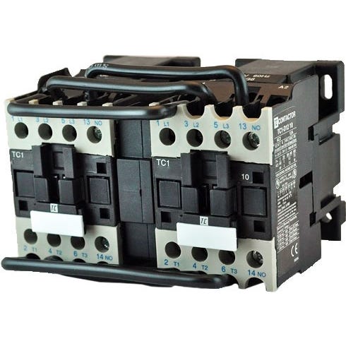 3 Pole Reversing Contactor 12Amp TC2D1201M7