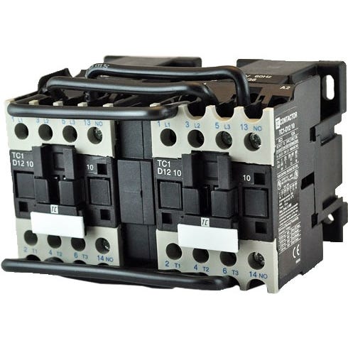 3 Pole Reversing Contactor 12Amp TC2D1211G7