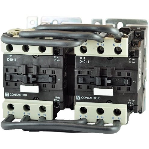 3 Pole Reversing Contactor 40Amp TC2D4011M7