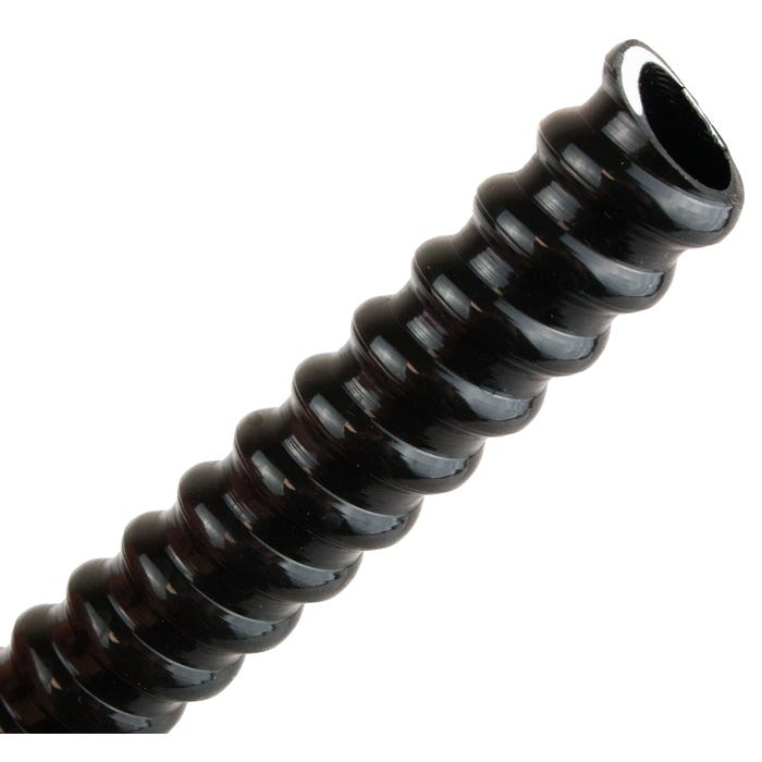 1/2" Black Flexible Electrical Tubing Liquid Tight Conduit TUPV5000C 1/2" Black Flexible Electrical Tubing Liquid Tight Conduit TUPV5000C