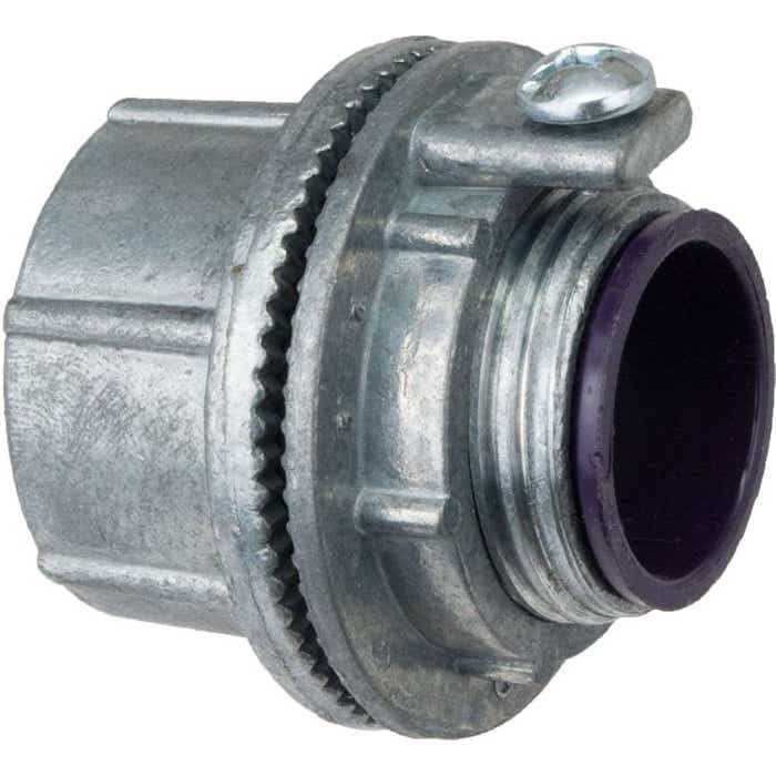 3/4" NPT Watertight Conduit Hub with Ground Nut WH-2-G 3/4" NPT Watertight Conduit Hub with Ground Nut WH-2-G